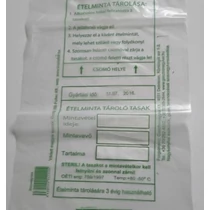 Ételminta-tároló tasak