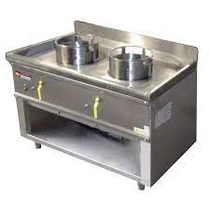 Diamond 2 égős wok